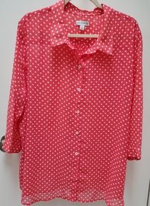 Susan Graver Oversized Blouse